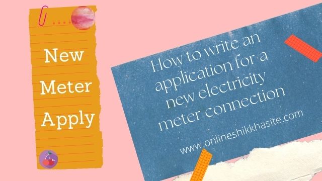 Application For New Electricity Meter Connection