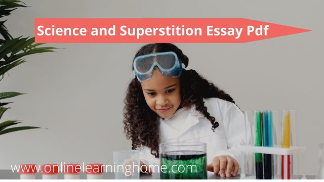 Science and Superstition Essay Pdf